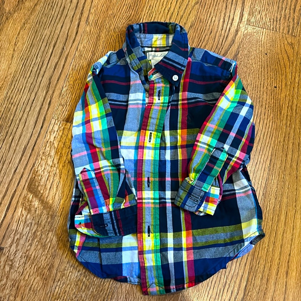 18M Ralph Lauren button down